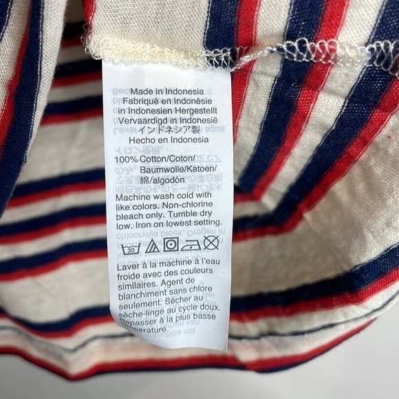 Madewell | Women’s Striped Cotton T-shirt Size Small NWT - Picture 4 of 5